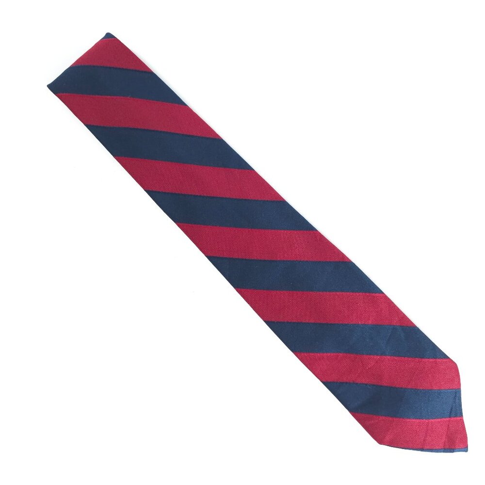 La Belle Collection Men Necktie Striped Color Blue Red Size 57x3 - NWOT